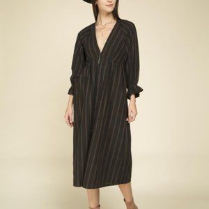 Grade & Gather Striped Midi Dress